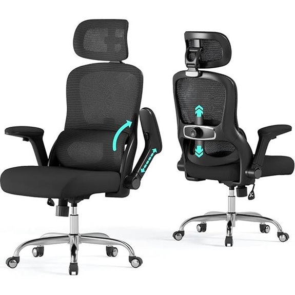 Ergonomic Big & Tall Office Chair with Lumbar Support