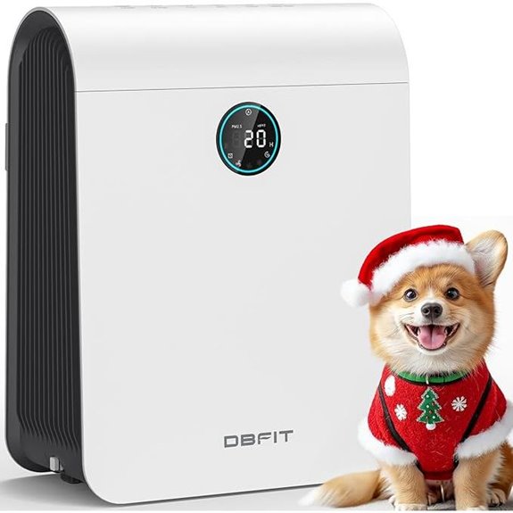 Large Room Air Purifier with HEPA and Sensor