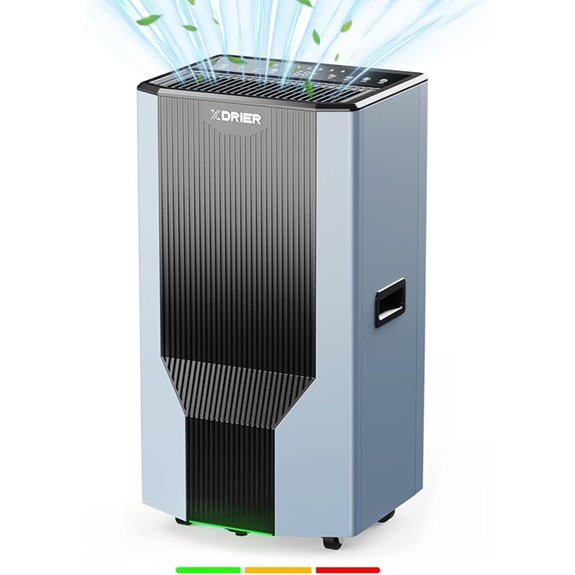 Commercial Dehumidifier with Pump for Large Spaces