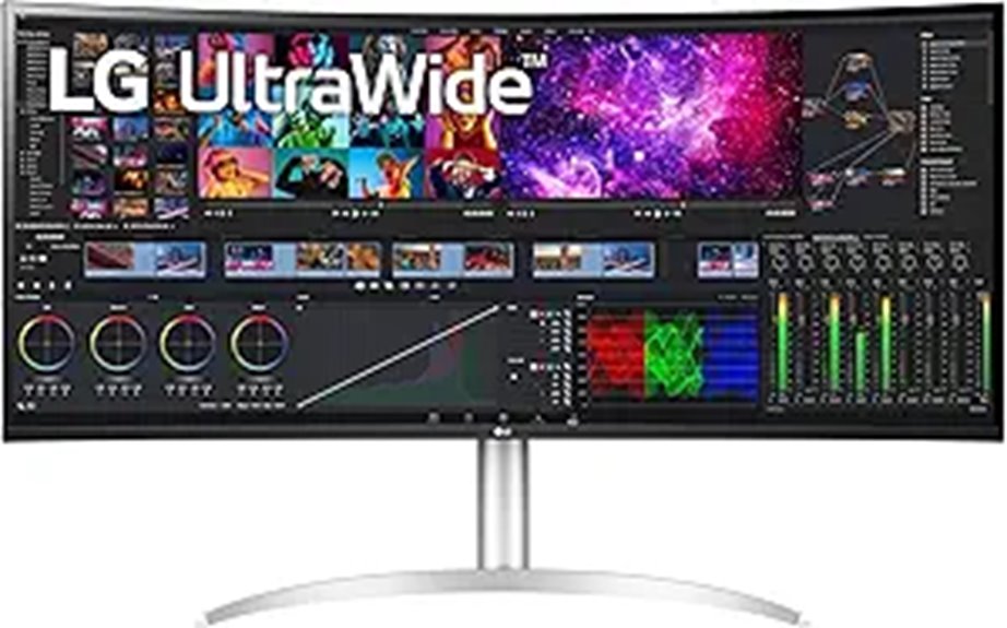 LG 40 UltraWide Curved 5K2K Monitor with Thunderbolt