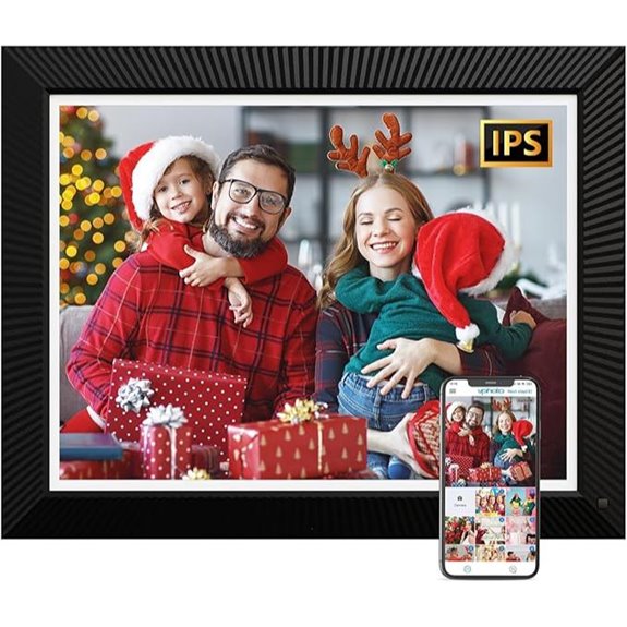 Large Digital Photo Frame 16.2 with WiFi and App Sharing