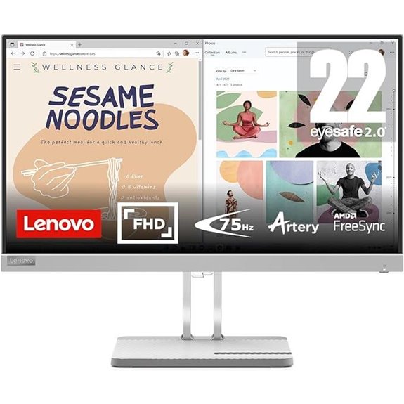 Lenovo L22e-40 21.5 FullHD Monitor with AMD FreeSync