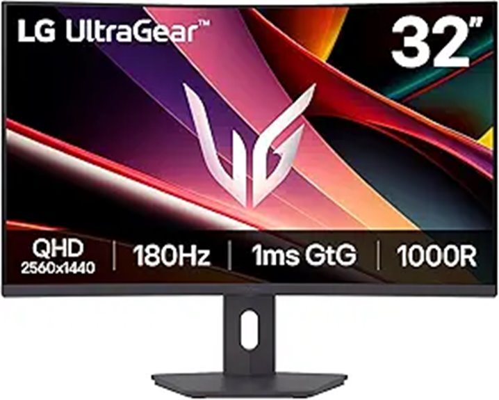 LG Ultragear 32 QHD Curved Gaming Monitor