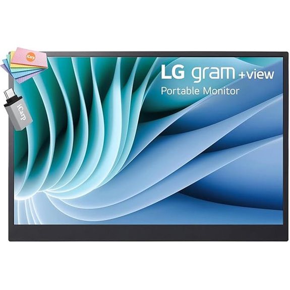 LG Gram+View 16 Portable Monitor with Cover