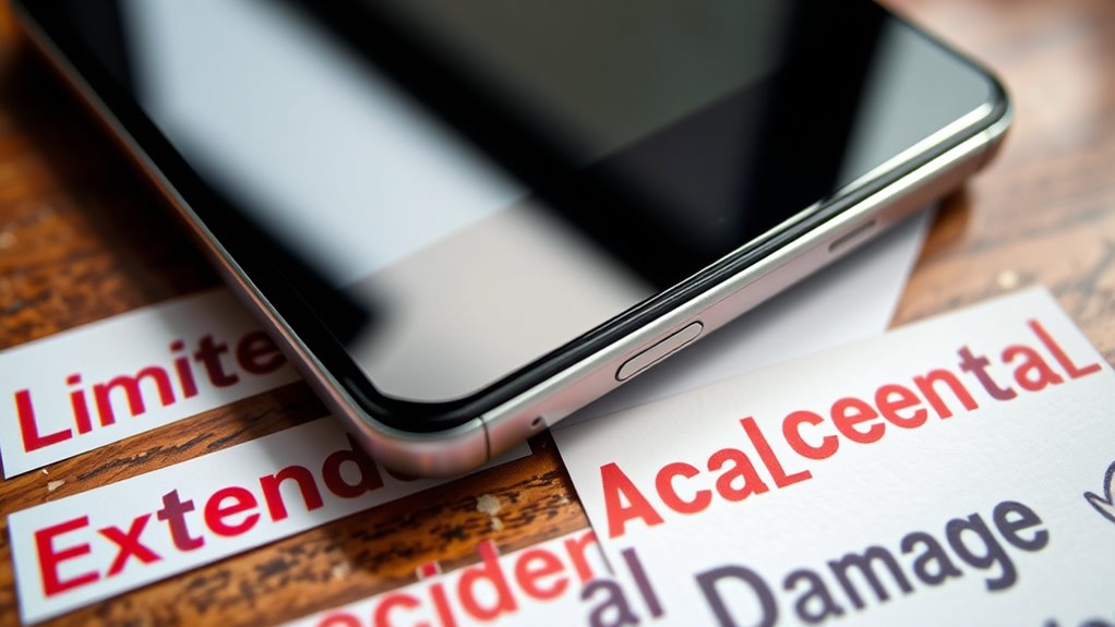 limited accidental damage coverage