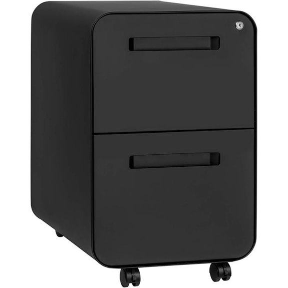 Laura Davidson Mobile File Cabinet with Lock