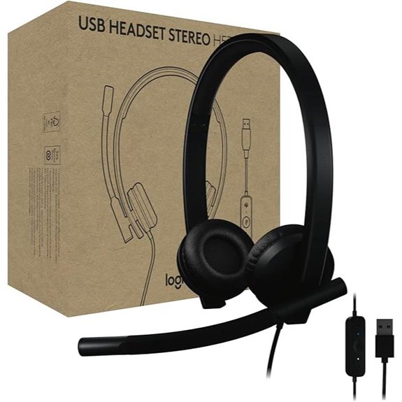Logitech H570e USB Headset with Microphone