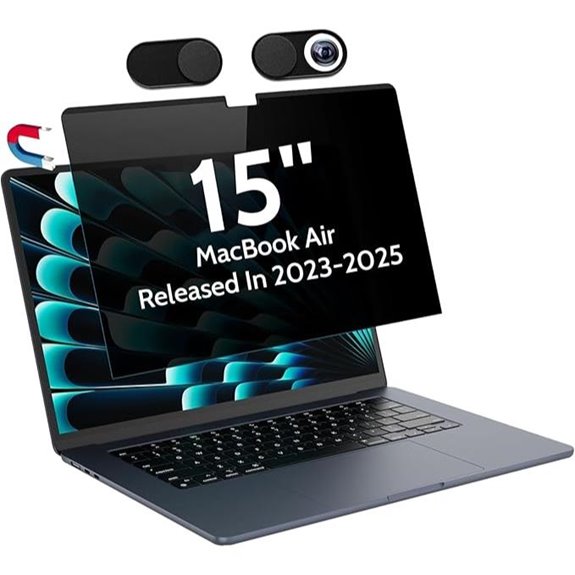 Magnetic Privacy Screen for MacBook Air 15-inch (2023-2025)
