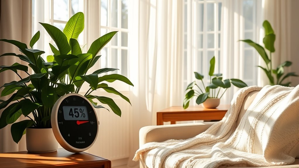 maintain ideal indoor humidity