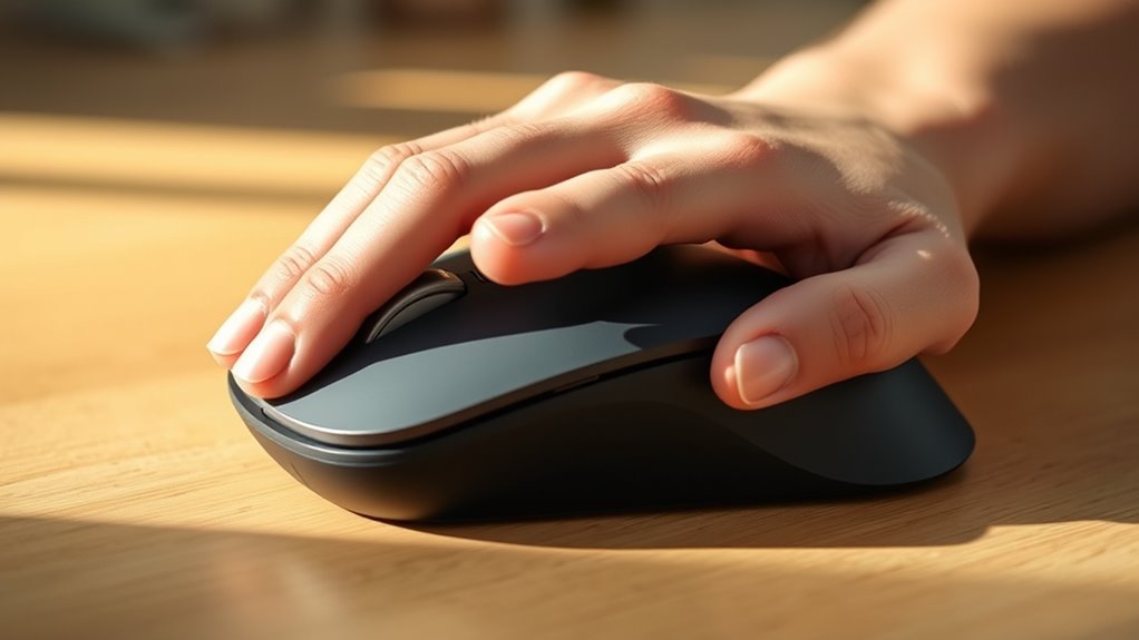 maintain neutral wrist alignment