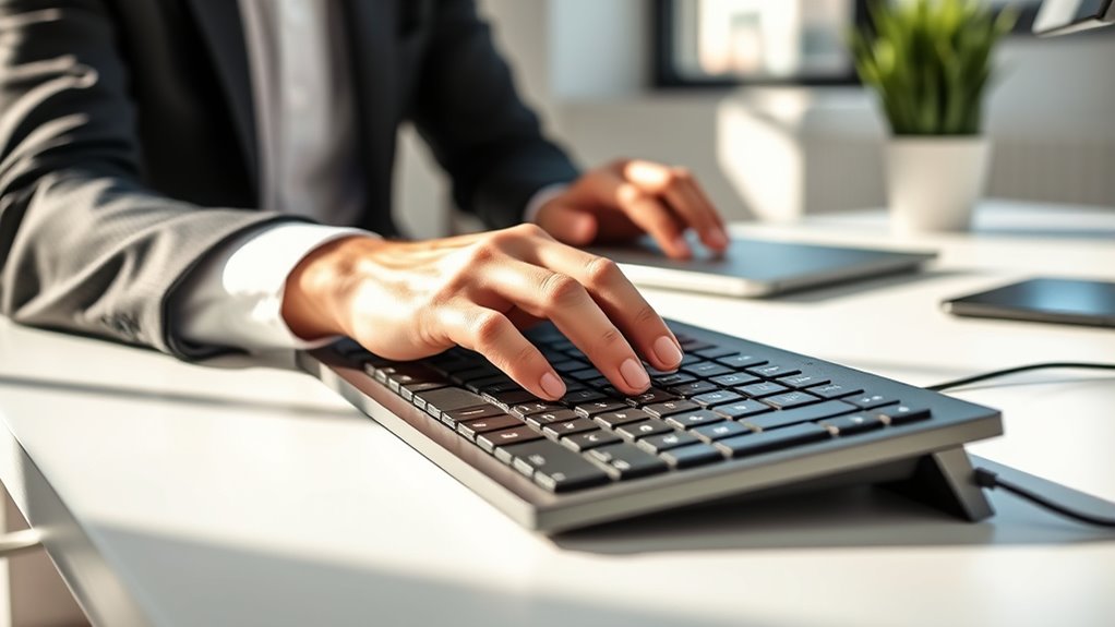 maintain neutral wrist position