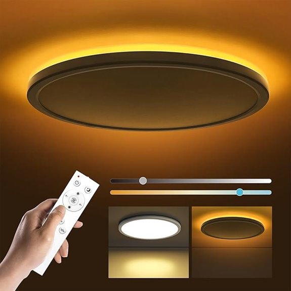 Matane 12in LED Flush Mount Ceiling Light Fixture