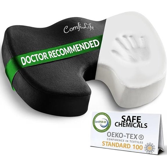 ComfiLife Memory Foam Seat Cushion for Pain Relief