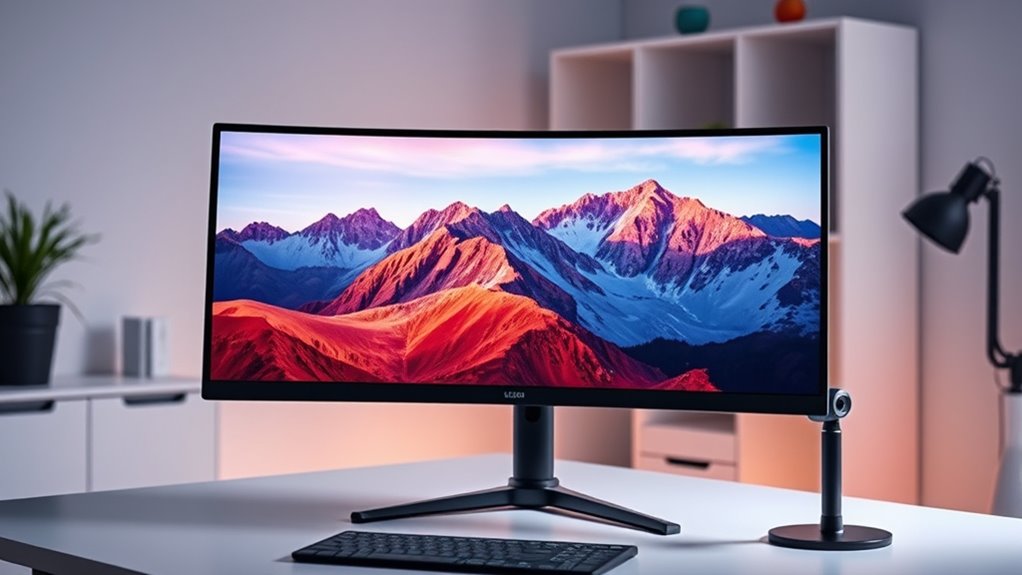 monitor features for video calls