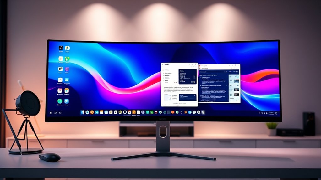 monitor selection for multitasking