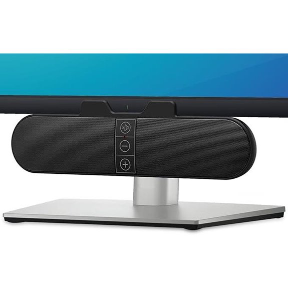 Computer Monitor Soundbar with Deep Bass & USB-C Adapter