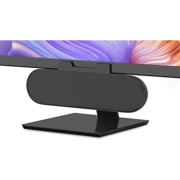 Desktop Monitor Speakers with Volume Control