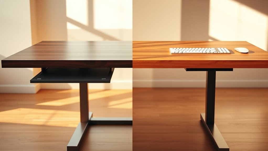 more workspace less clutter