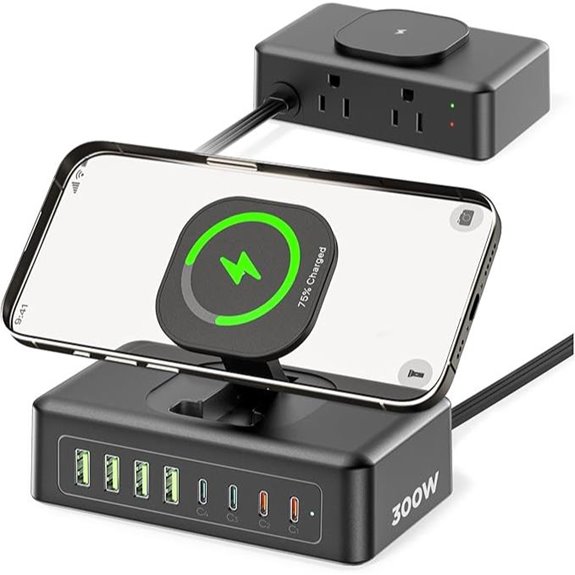 11-in-1 USB-C Charging Station with Surge Protector