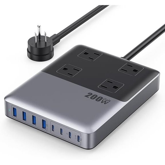 12-in-1 USB-C Charging Station with AC Outlets
