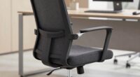 narrow shoulder office chairs