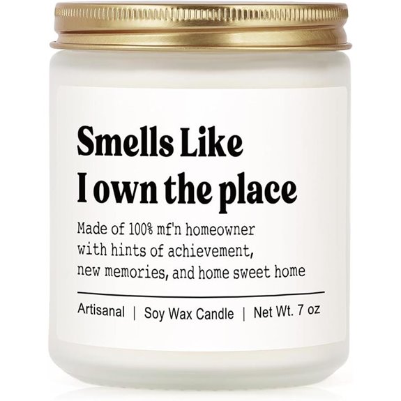 Niyewsor Housewarming Candle Gift for New Home