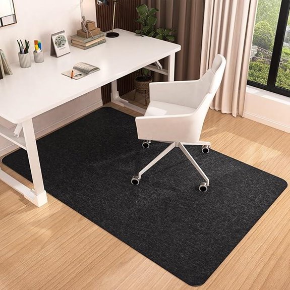 Placoot Office Chair Mat for Hardwood Floors