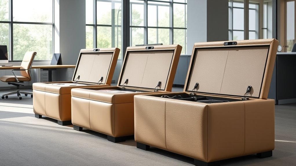 office storage ottoman considerations