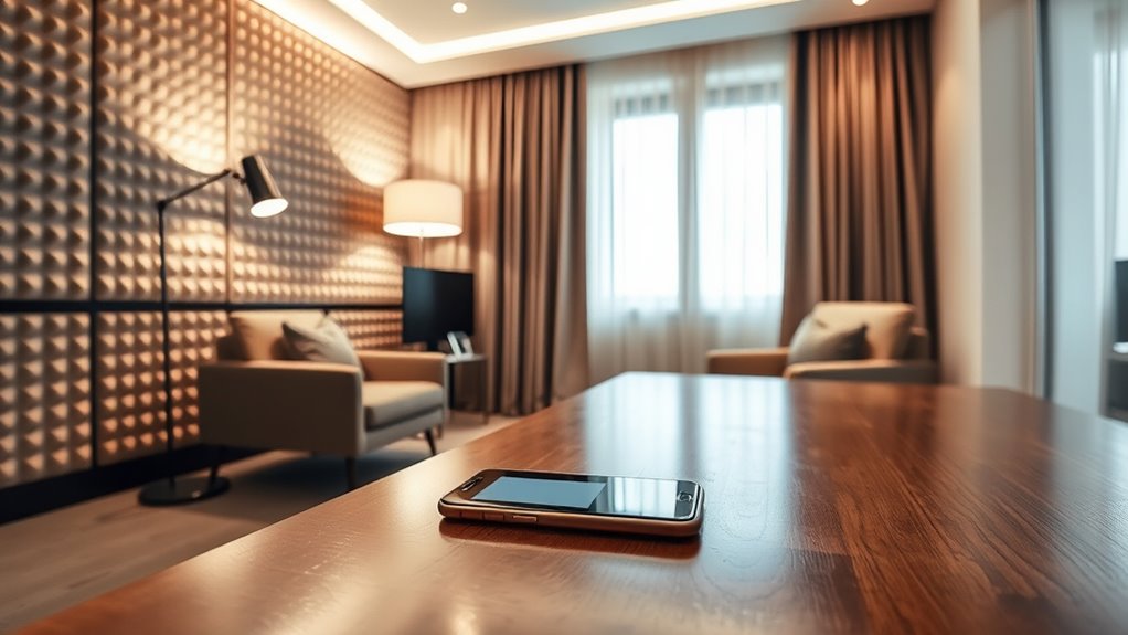 optimize room sound reflections