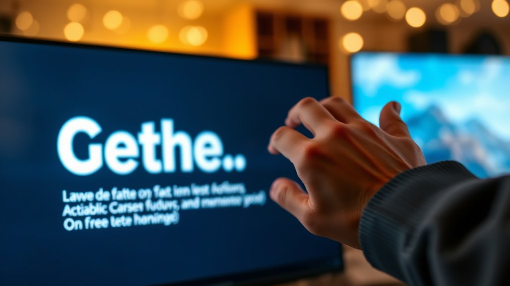 optimize screen reading ergonomics