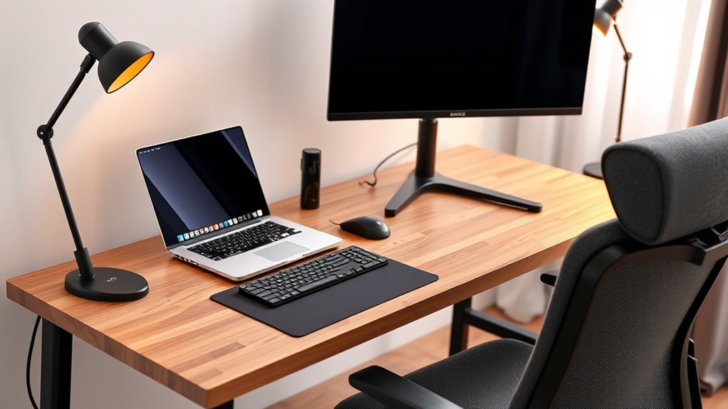 optimize workspace with accessories