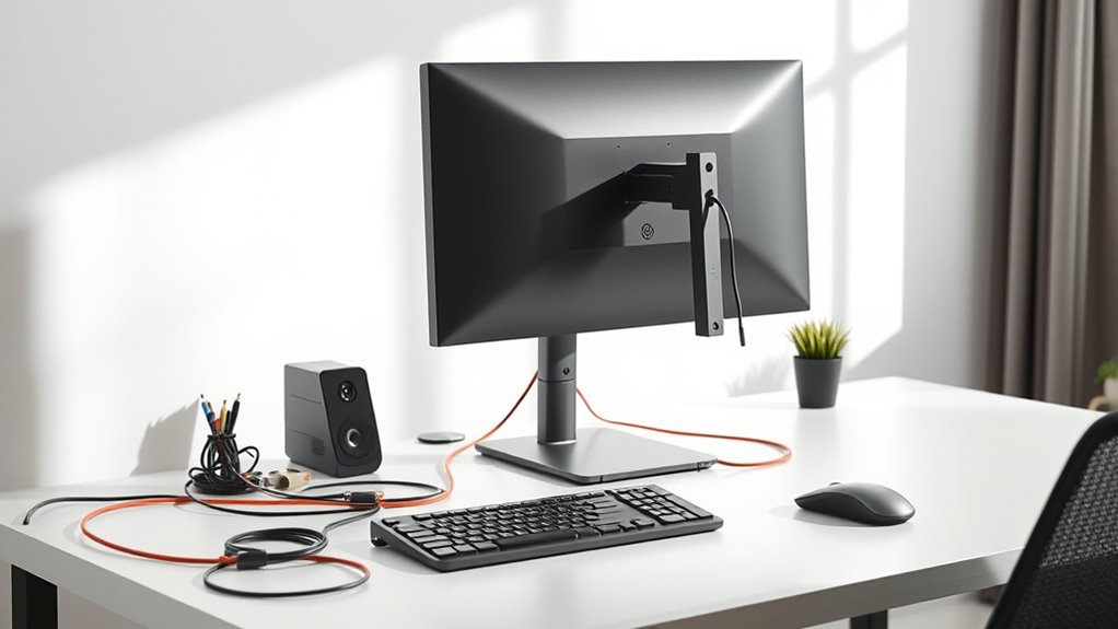 organize cables for safety