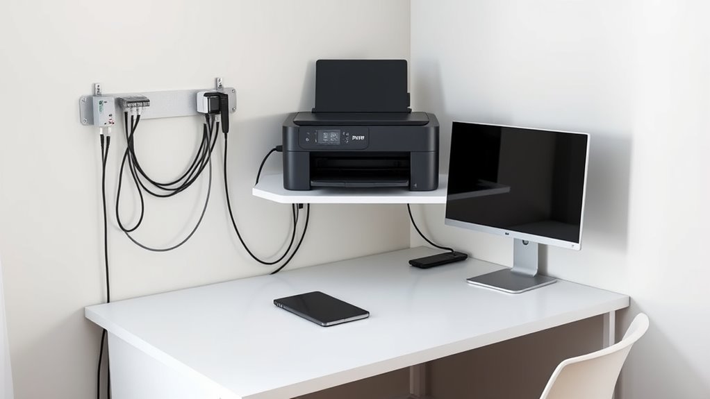 organize label minimize cables