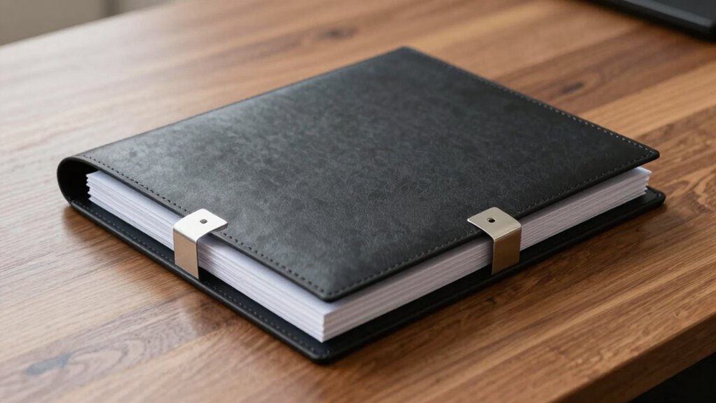 organized straightforward receipts storage