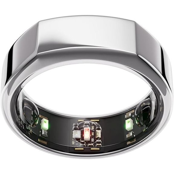 Oura Ring Gen3 Heritage Silver Size 8
