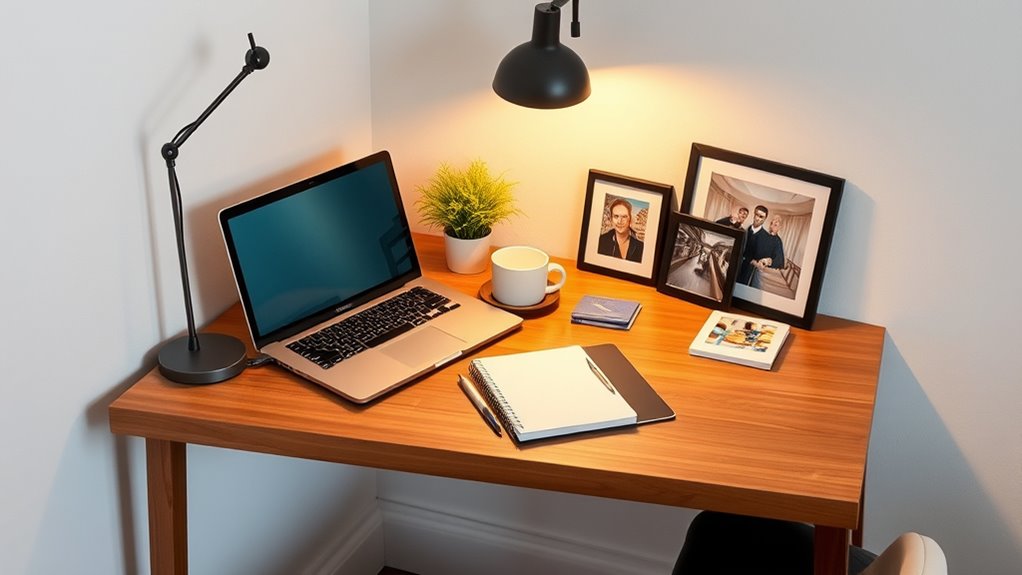 personalize your small workspace