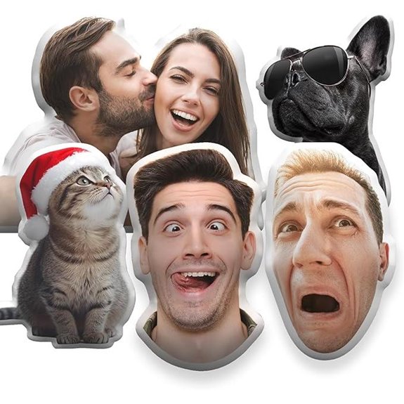 Custom Pet Face Pillow for Men & Women