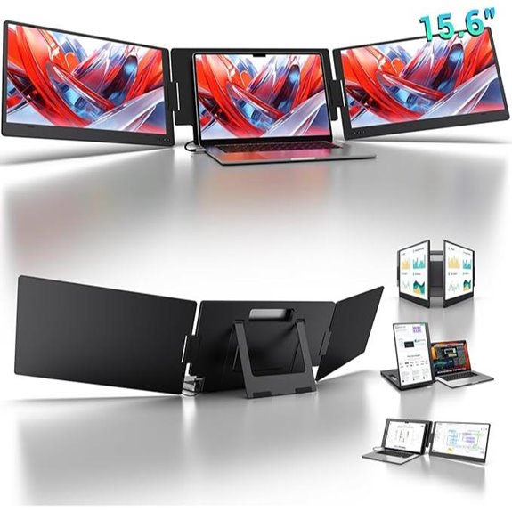 KYY 15.6 Portable 1080P FHD Laptop Monitor