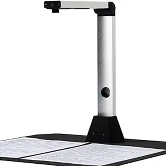 D800 Portable Document Camera with 13MP Scanner