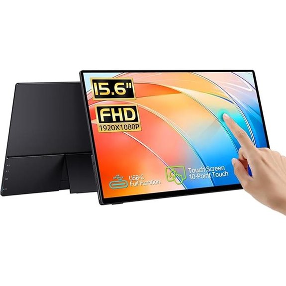 15.6 Portable Touchscreen Monitor with HDMI USB-C