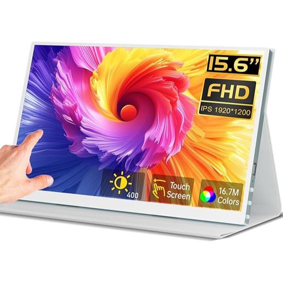 Prechen 15.6 Touchscreen Portable Monitor with Case