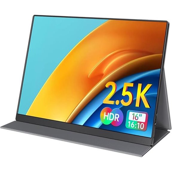 16-Inch 2.5K Portable Monitor with Speakers and Cover
