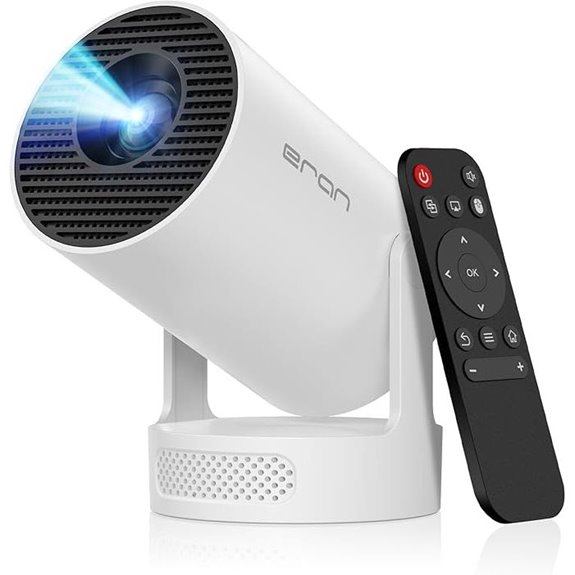 Mini Portable 4K Projector with Bluetooth & WiFi