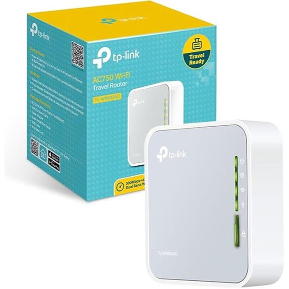 TP-Link AC750 Portable Travel WiFi Router
