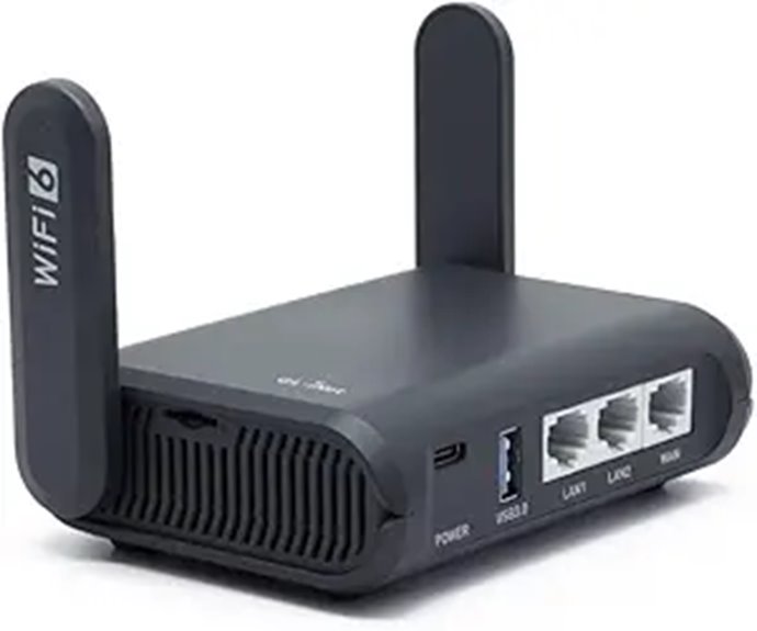 GL.iNet AX1800 Portable Travel Wi-Fi 6 Router