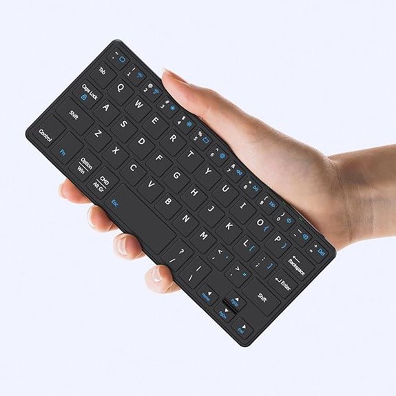 Universal Wireless Portable Bluetooth Keyboard with Case