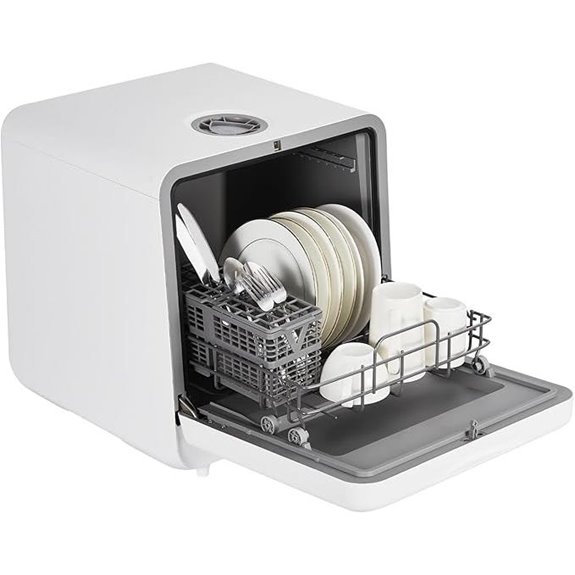 Countertop Portable Dishwasher with Multiple Modes