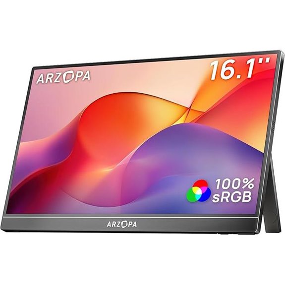 ARZOPA 16.1 Portable FHD Monitor with Kickstand