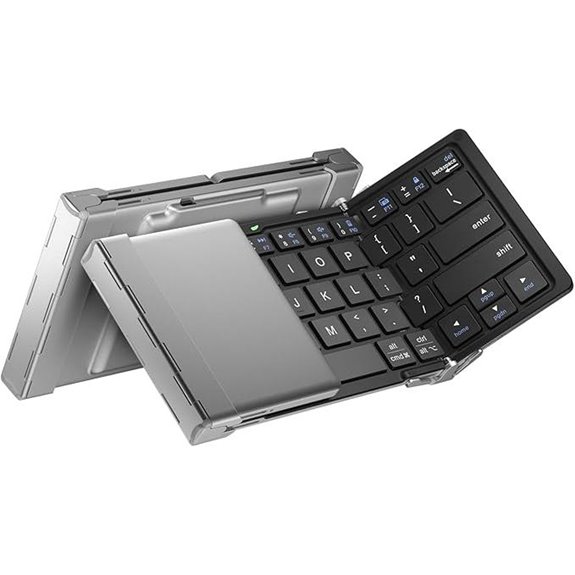 iClever Foldable Bluetooth Keyboard for Multiple Devices