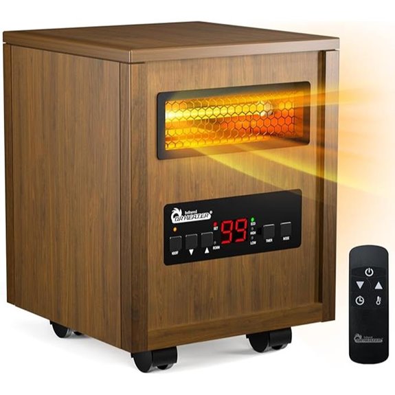 DR. Infrared Portable Space Heater with Remote